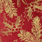 Threadmade Foil Woodland Holiday Fabric Tablecloth - image 3