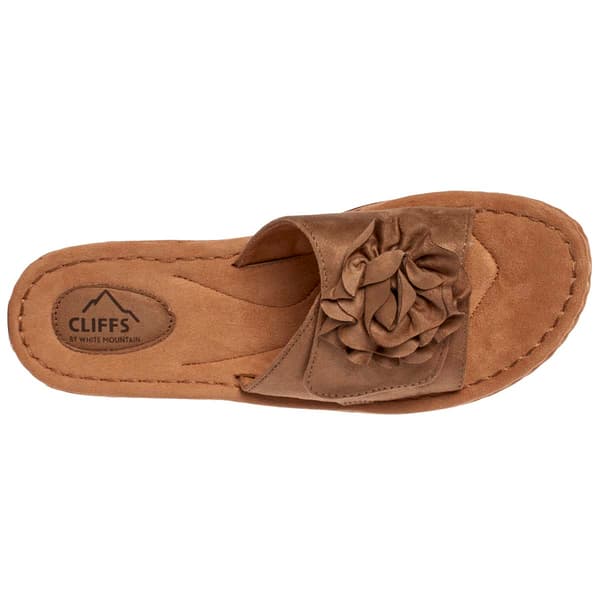 Womens Cliffs by White Mountain Casmyn Footbed Sandals