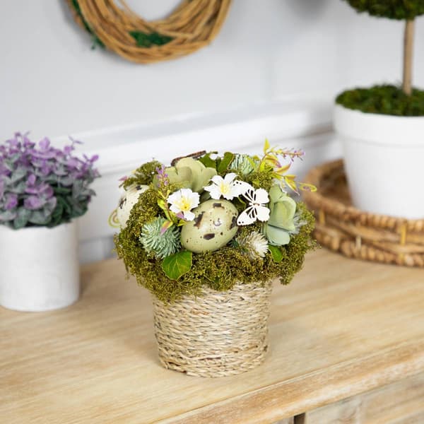 Northlight Seasonal Mixed Floral & Easter Egg Artificial Plant