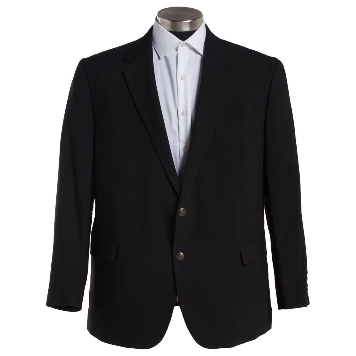 Mens Preswick & Moore® Portly Blazer - Black