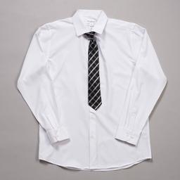 Boys (8-20) Bill Blass Shirt & Tie Set - White