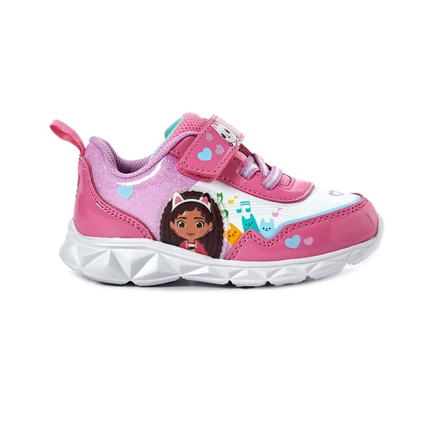 Big Girls Gabby''s Doll Light Up Athletic Sneakers