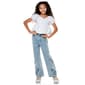 Girls (7-12) Tween Diva Floral Baby Doll Top & Butterfly Jeans - image 1