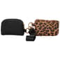 Womens DS Fashion 2 Piece Cardcase With Wristlet - Leopard/Black - image 2