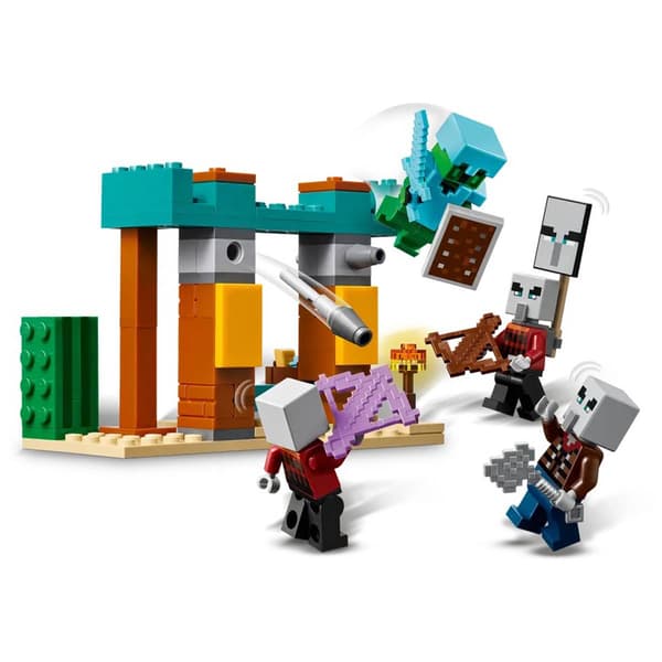 LEGO® Minecraft The Illager Desert Patrol