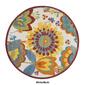 Nourison Aloha Floral Contemporary Indoor/Outdoor Round Rug - image 10