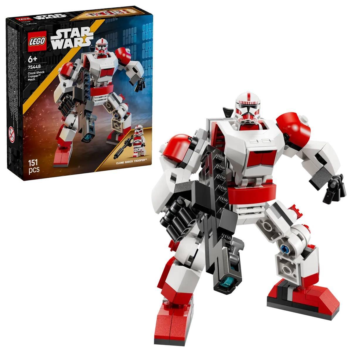 Open Video Modal for LEGO(R) Star Wars(tm) Clone Shock Trooper Mech Building Kit
