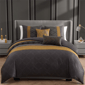 Bebejan® Golden Hex Cotton Sateen 5pc. Reversible Comforter Set - image 2