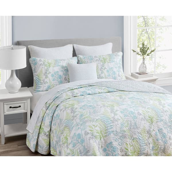 Design Studio Althea Floral Soft Cotton 2pc. Quilt Set - image 