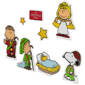 Northlight 8pc. Peanuts Christmas Nativity Window Cling Décor - image 3