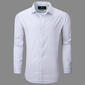 Mens Tom Baine Slim Fit Performance Dress Shirt - Blue/Tan Plaid - image 1