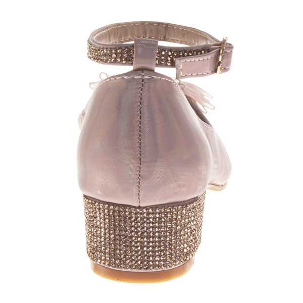 Little Girls Badgley Mischka® Buckle Dress Heels