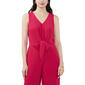 Womens MSK Sleeveless V-Neck Crinkle Twill Jumpsuit - image 6