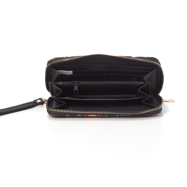 Womens Sasha Butterfly Zip Around Wallet
