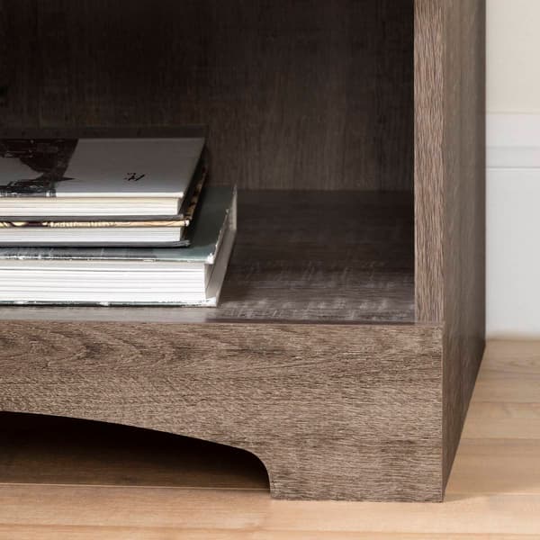 South Shore Step One Weathered Oak Nightstand