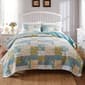 Greenland Home Fashions™ Evangeline Floral Reversible Quilt Set - image 2