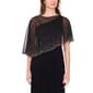Womens MSK Faraj Cape Asymmetric Overlay Evening Gown - image 4