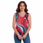 Womens Thomas & Olivia Rhinestone Star Tank Top - image 1