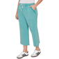 Plus Size Ruby Rd. Renaissance Romance Drawstring Capris - image 2