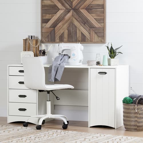 South Shore Artwork Sewing Craft Table - image 