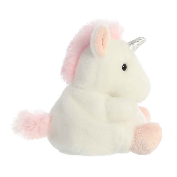 Palm Pals™ 4in. Sassy Unicorn™ Eco Friendly Plush Beanie