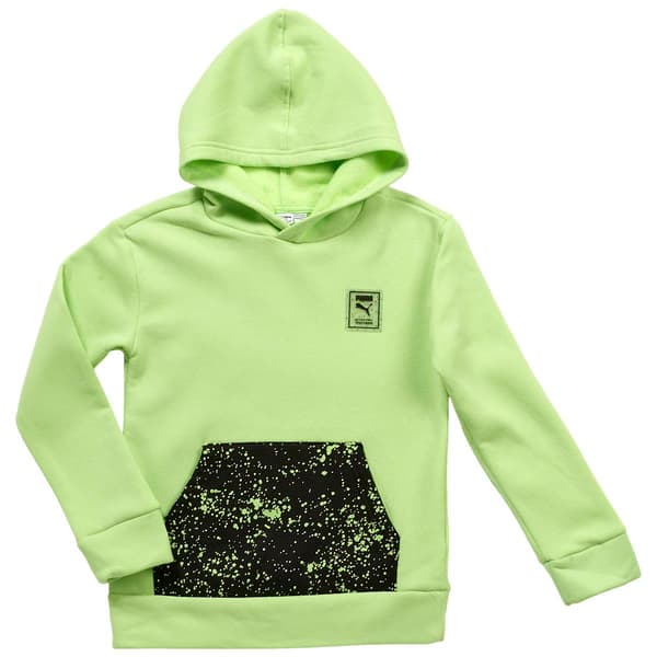 Boys &#40;8-20&#41; Puma Splatter Pack Fleece Pullover Hoodie - Pastel - image 
