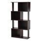 Baxton Studio Riva Geometric Wood Bookshelf - image 1