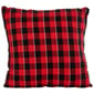 Merry Christmas Plaid Decorative Pillow - 18x18 - image 2