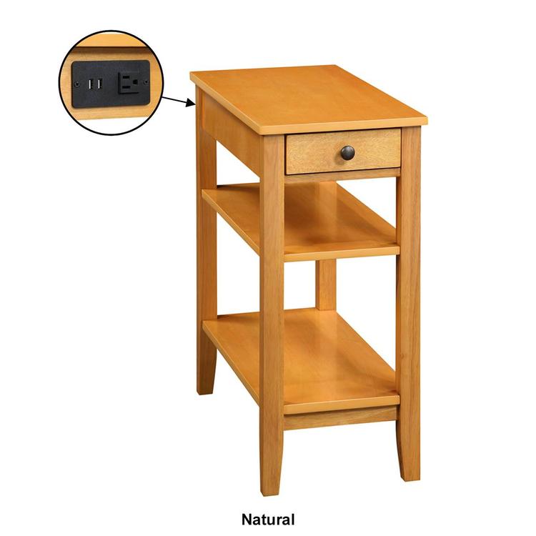 Convenience Concepts American Heritage Chairside End Table