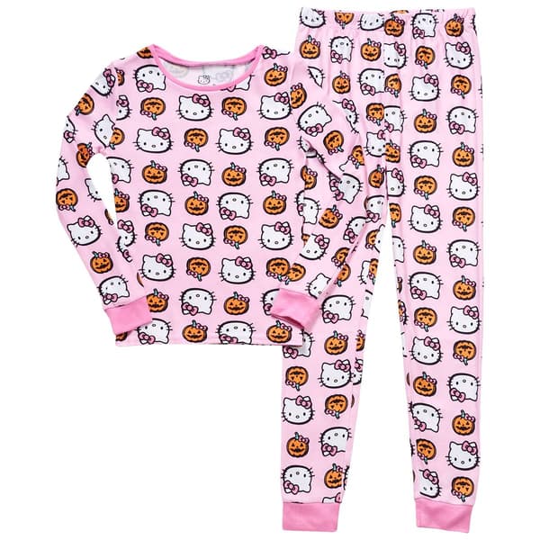 Girls Hello Kitty&#40;R&#41; Halloween Hacci 2pc. Pajama Set - image 