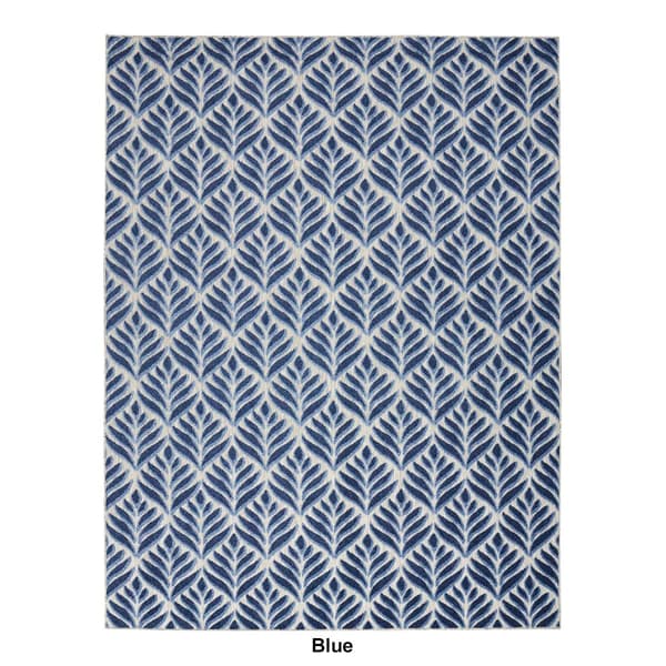 Nourison Aloha Palm Leaf Indoor/Outdoor Area Rug