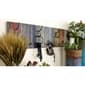 9th & Pike&#174; Multi-Color Wood Wall Panel with Hooks - image 2