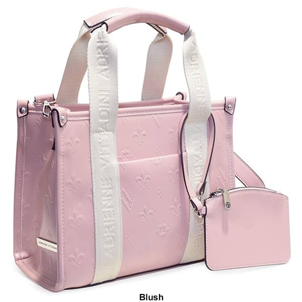 Adrienne Vittadini Box Tote w/Pouch