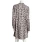 Womens Rene Rofe Long Sleeve Drop Needle Leopard Nightshirt - image 2