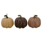 Northlight Seasonal Brown and Purple Harvest Pumpkins - Set of 3 - image 1