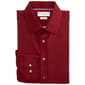 Mens Christian Aujard Regular Fit Stretch Dress Shirt - Cherry - image 1