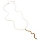 Steve Madden Signature Logo Y-Necklace - image 1