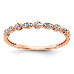 Endless Affection(tm) 14k Rose Gold Diamond Ring