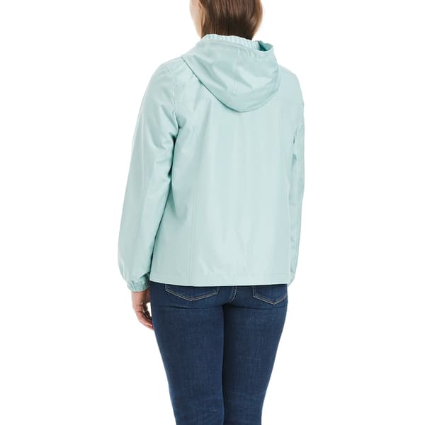 Petite d.e.t.a.i.l.s Windbreaker w/Stripe Hood Lining