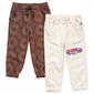 Toddler Girl Limited Too LA Team and Floral 2pk. Joggers Set - image 1
