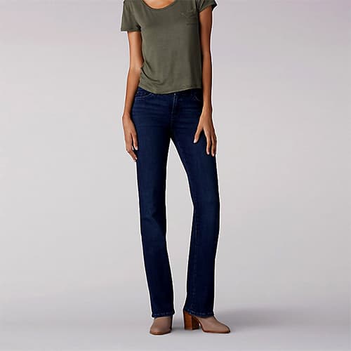 Womens Lee® Flex Motion Bootcut Leg Jeans – Average