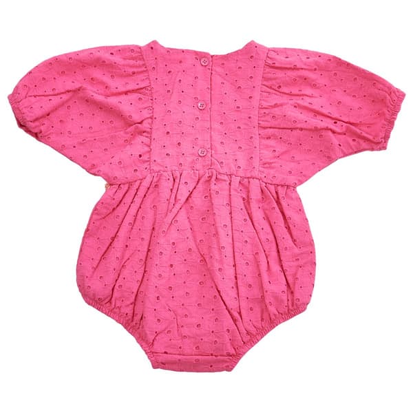 Baby Girl (NB-9M) Floral Threads® 2pc. Romper w/ Knee-High Socks