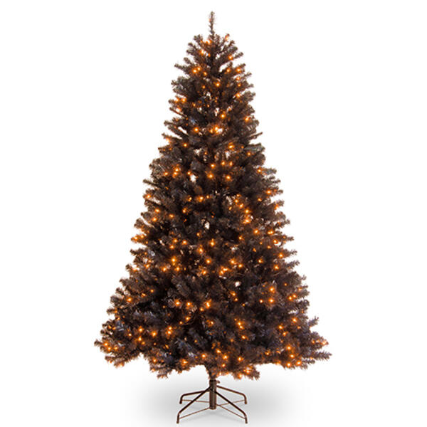 National Tree 6.5ft. North Valley&#40;R&#41; Pre-Lit Black Spruce Tree - image 