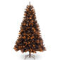 National Tree 6.5ft. North Valley&#40;R&#41; Pre-Lit Black Spruce Tree - image 1
