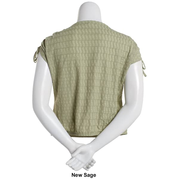 Womens French Laundry Short Dolman Tie Sleeve Boat Neck Blouse Boscov's