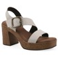 Womens White Mountain Barb Platform Sandals - image 1
