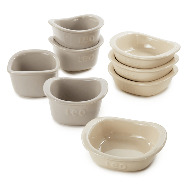 BergHOFF Balance Stone 8pc. Square Ramekin Set