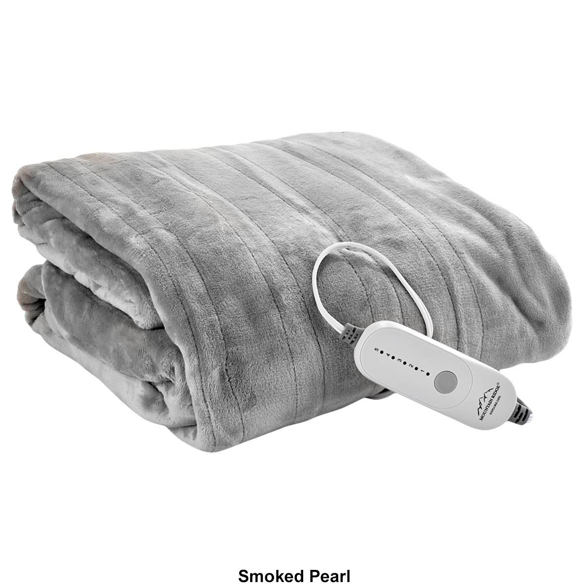 Mountain Ridge® Heated Plush Blanket