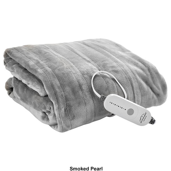 Mountain Ridge&#174; Heated Plush Blanket