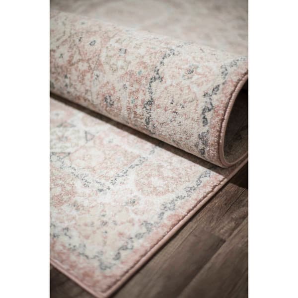 Rugs America™ Hailey Pink Lemonade Transitional Vintage Area Rug
